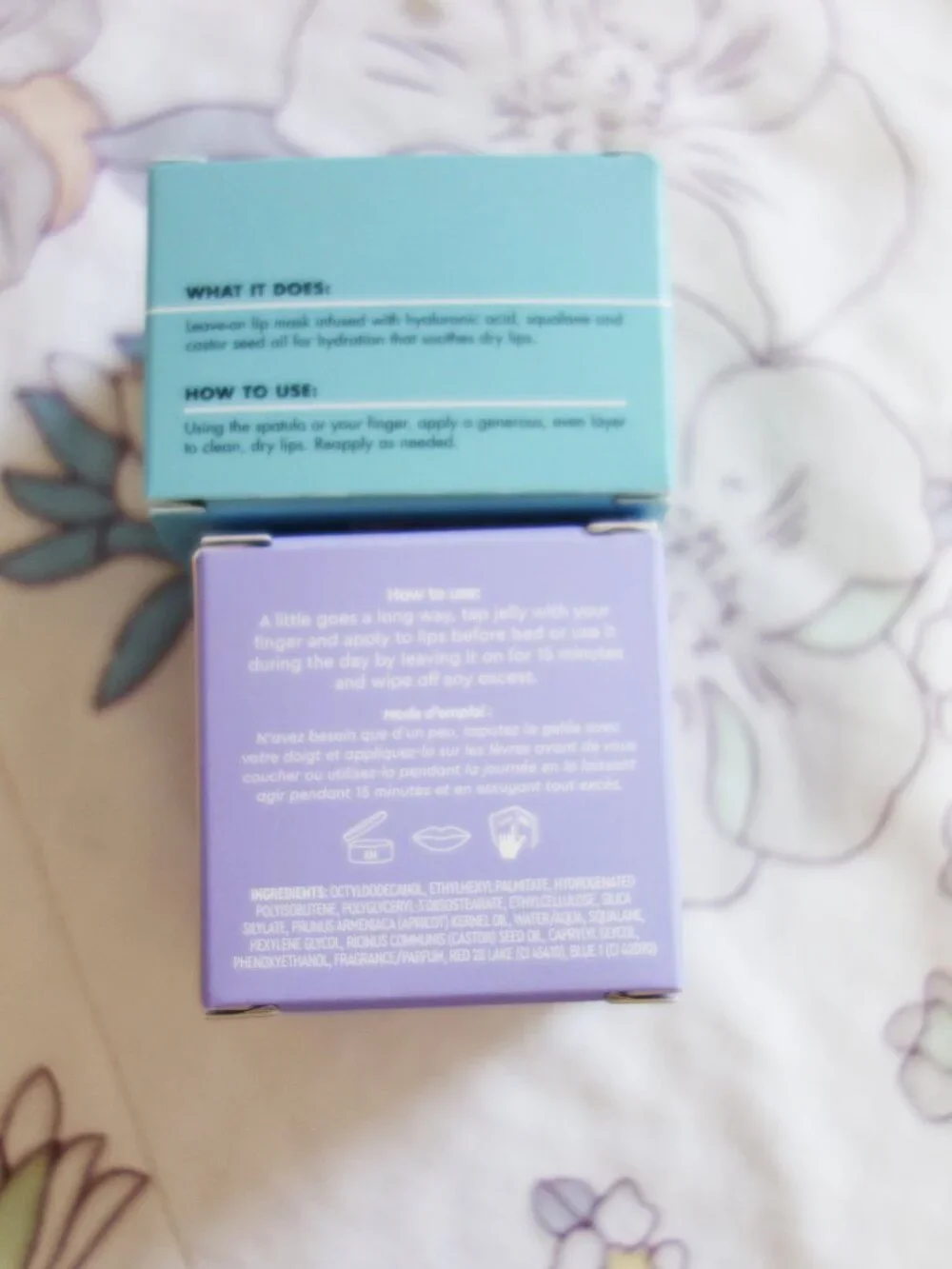 NEW! FLORENCE BY MILLS and ELF LIP MASK HIT SNOOZE Bundle 10.5+4.4g